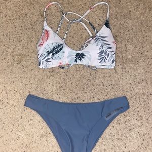Shein tropical bathing suit